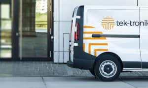 van for TekTroniks on site calibration and temperature mapping service