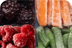 Image linking to Tek Troniks food sector services page for temperature monitoring, calibration, and mapping in food manufacturing, retail, and storage